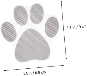 Ensure Safe Fun Bathtime with Mobestech Dog Footprint Stickers