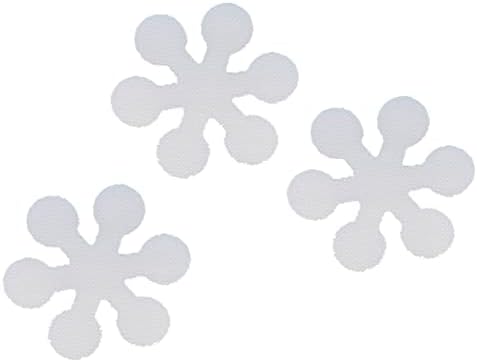 BRIGHTFUFU Non-Slip Tub Tape 20 Pcs Snowflake Design Bath Grips
