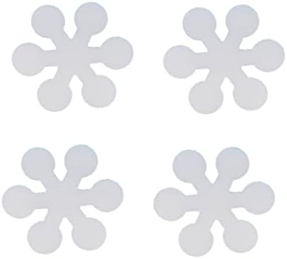 BRIGHTFUFU Non-Slip Tub Tape 20 Pcs Snowflake Design Bath Grips