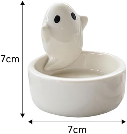 Festive Cat Candle Holder with Handmade Resin figurine