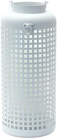 Melrose White Candle Holder