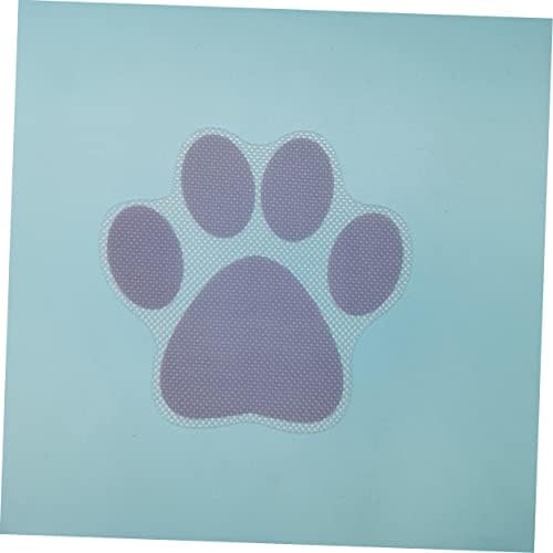 4-Piece Cartoon Dog Footprint Slip Stickers