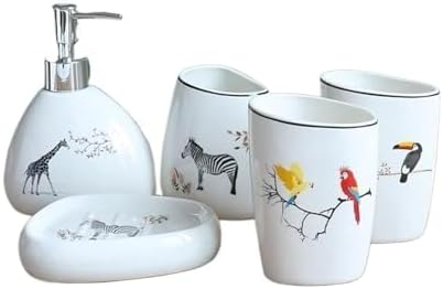 Cute Animal Bathroom Set
