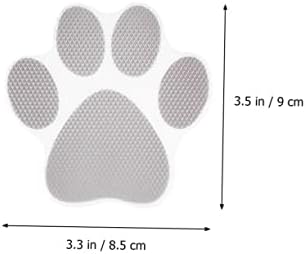 10pcs Cartoon Dog Footprint Bathtub Stickers Anti-Slip Decals