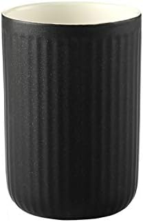 Sleek Durable Ceramic Mouthwash Holder for Use in Bathrooms Hotels