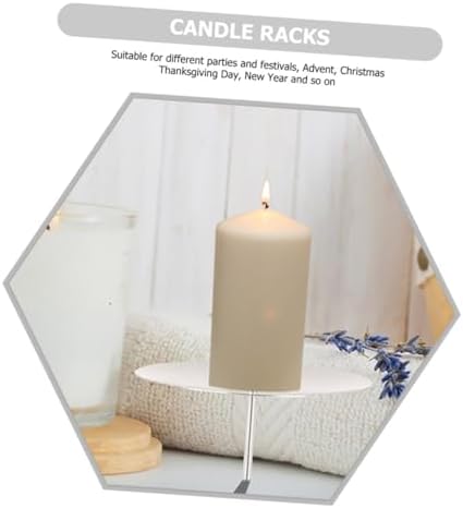 20-Piece Metal Candle Holders for Festive Decorations