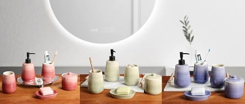 5-Piece Ceramic Bathroom Basin Set