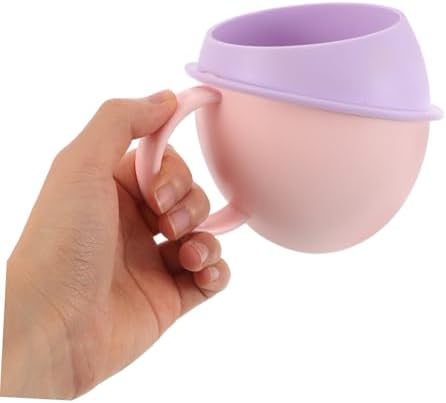 MAGICLULU 2-Piece Plastic Mouthwash Holder for Kids Toothbrush Beverage Tumbler
