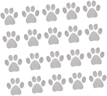 20PCS Dog Footprint Non-Slip Stickers for Bathtubs