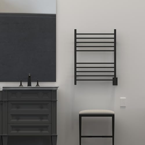Amba Radiant 10-Bay Towel Warmer Matte Black