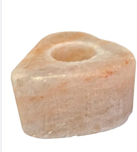Cozy Salt Love Candle Holder for Meditation and Decor