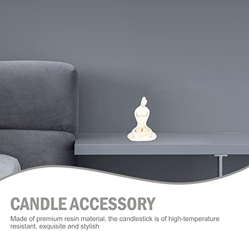 OSALADI Resin Candlestick Holder