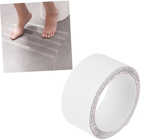 3 Rolls Peva Slip-Resistant Bathroom Stickers for Safe Bathtime
