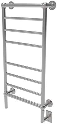 Amba 8-Bar Towel Warmer Polished Nickel Luxury Bath Accessories