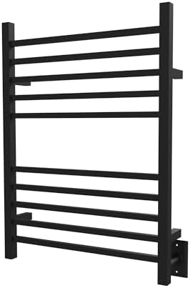 Amba Radiant 10-Bay Towel Warmer Matte Black