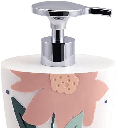 Allure Home Creation Summer 4-Piece Flora Bath Set