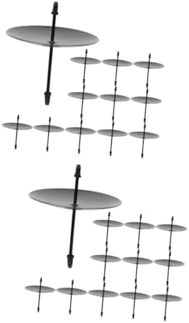 NOLITOY Metal Candle Fixator Rack 24 Pcs Set