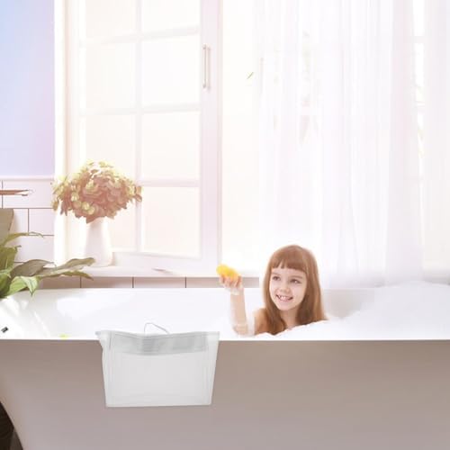 Cabilock Bath Toy Organizer Mesh Storage Bag for Kids