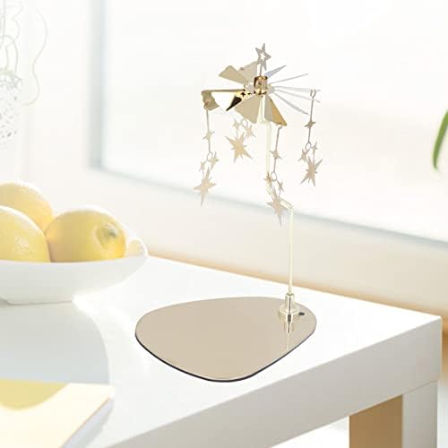 Spinning Candle Holder Star