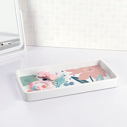 Allure Home Creation Summer 4-Piece Flora Bath Set
