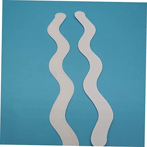 BESTYASH 48Pcs S-Shape Bath Stickers Non-Slip Floor Decals
