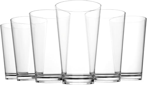 Sturdy Glass Water Cup Simple and Functional