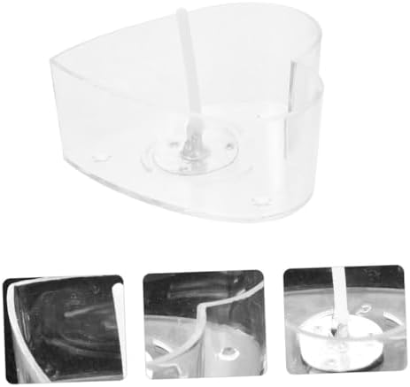 Heart Shaped Tea Light Holder Cups for Candle Making