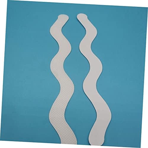 48Pcs S-Shape Slip Bathtub Stickers Non-Slip Safety Bath Decals