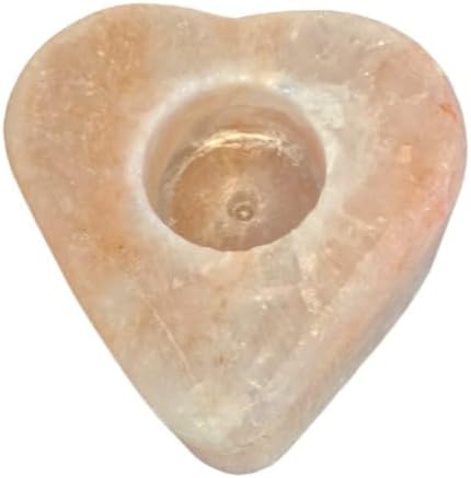 Cozy Salt Love Candle Holder for Meditation and Decor