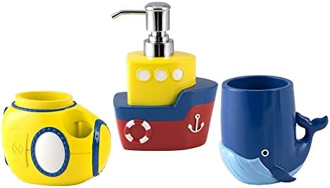 Submarine Traverse Set 3 Essential Accessories for fun Bath Time