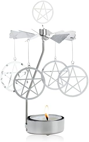 Spinning Tea Light Candle Holder