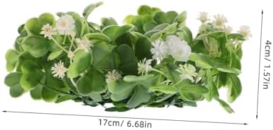 St Patricks Day Candleholder Wreath