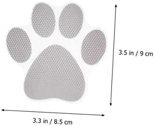 Safe Bath Slip Resistant Dog Footprint Sticker Set for Kids