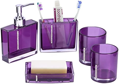 Estink 5-Piece Bathroom Accessory Set for Luxury Washrooms