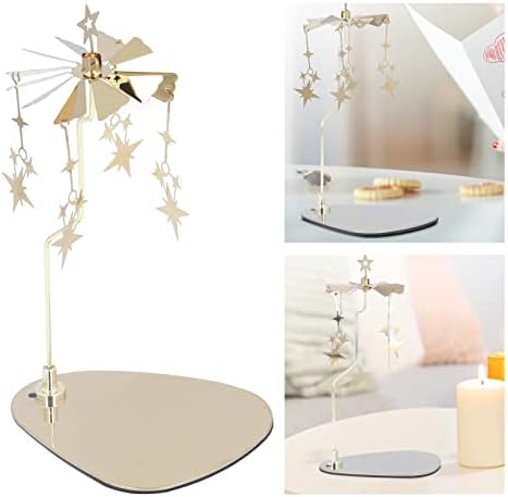 Spinning Candle Holder Star