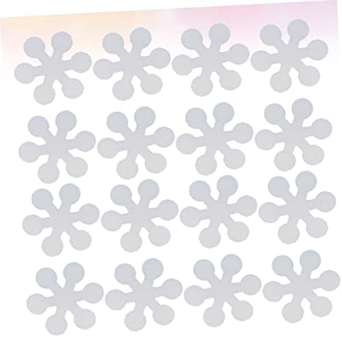 BRIGHTFUFU Non-Slip Tub Tape 20 Pcs Snowflake Design Bath Grips