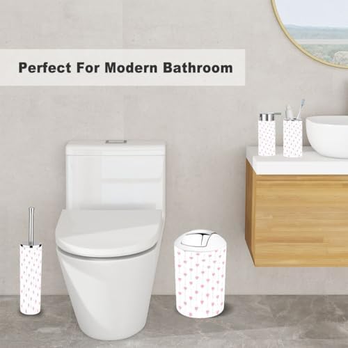 6-Piece Compact Bath Accessories Set