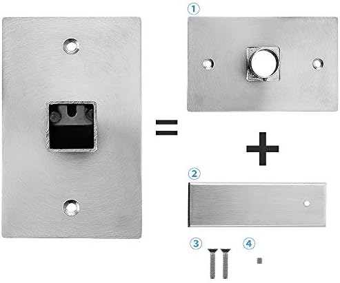 Electric Heated Towel Rack Brushed Square Hardwired Kit for Wall Mount