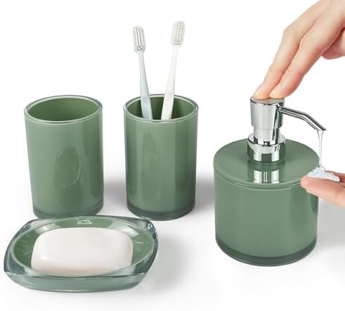 Thickened Bathroom Accessories Set 4-Piece