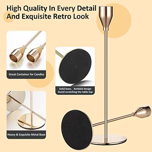 Luxury Candle Holder Set for Home Wedding