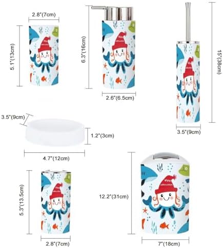 Cute Pirate Party Bathroom Accessories Set for Kids
