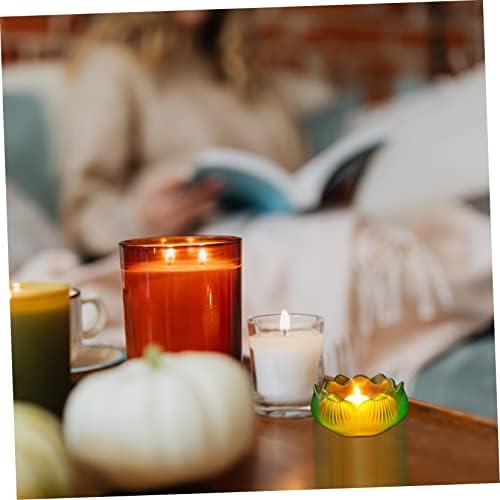 Whimsical Glass Candle Holder