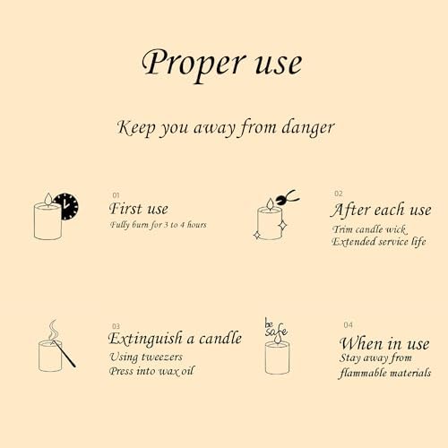 Elegant Jar Candles Set Scented Reusable Long-Burning