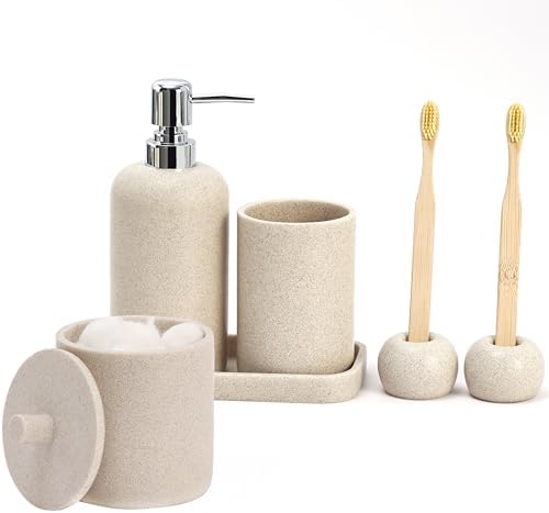 Haocoott 6-Piece Bathroom Accessory Set