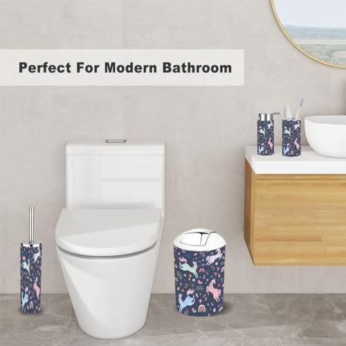 6-Piece Safe Functional Bathroom Accessory Set