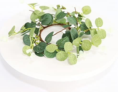 Eucalyptus Candleholder Halloween Decor Farmhouse Tabletop