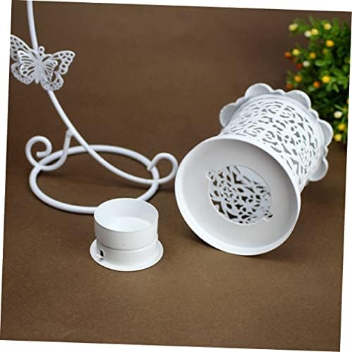Alipis Wrought Iron Candle Holder Bird Cage