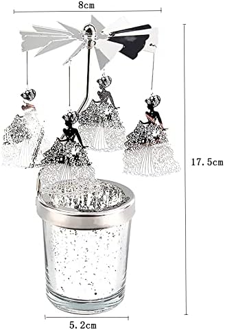 Elegant Rotating Candle Holder
