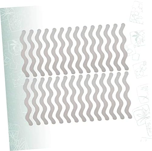 Healify 48Pcs Slip-Resistant S-Shaped Bath Stickers Non-Slip in Bathroom