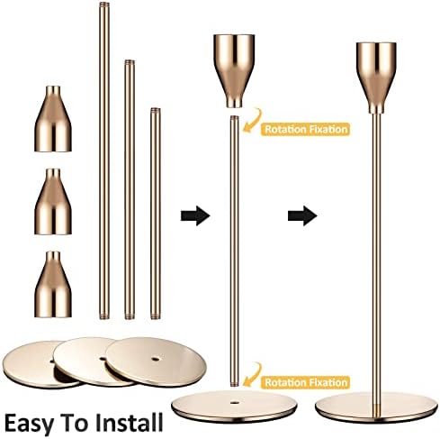 Luxury Candle Holder Set for Home Wedding